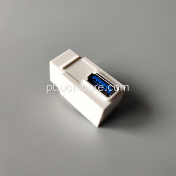 Conector do adaptador feminino para fêmea USB 3.0